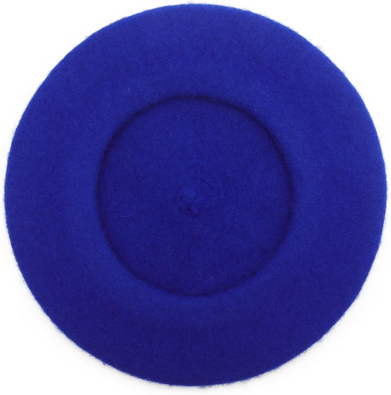ZLYC Wool Kids Beret Hat Girls Solid Color Artist French Beret Cap - Image 3